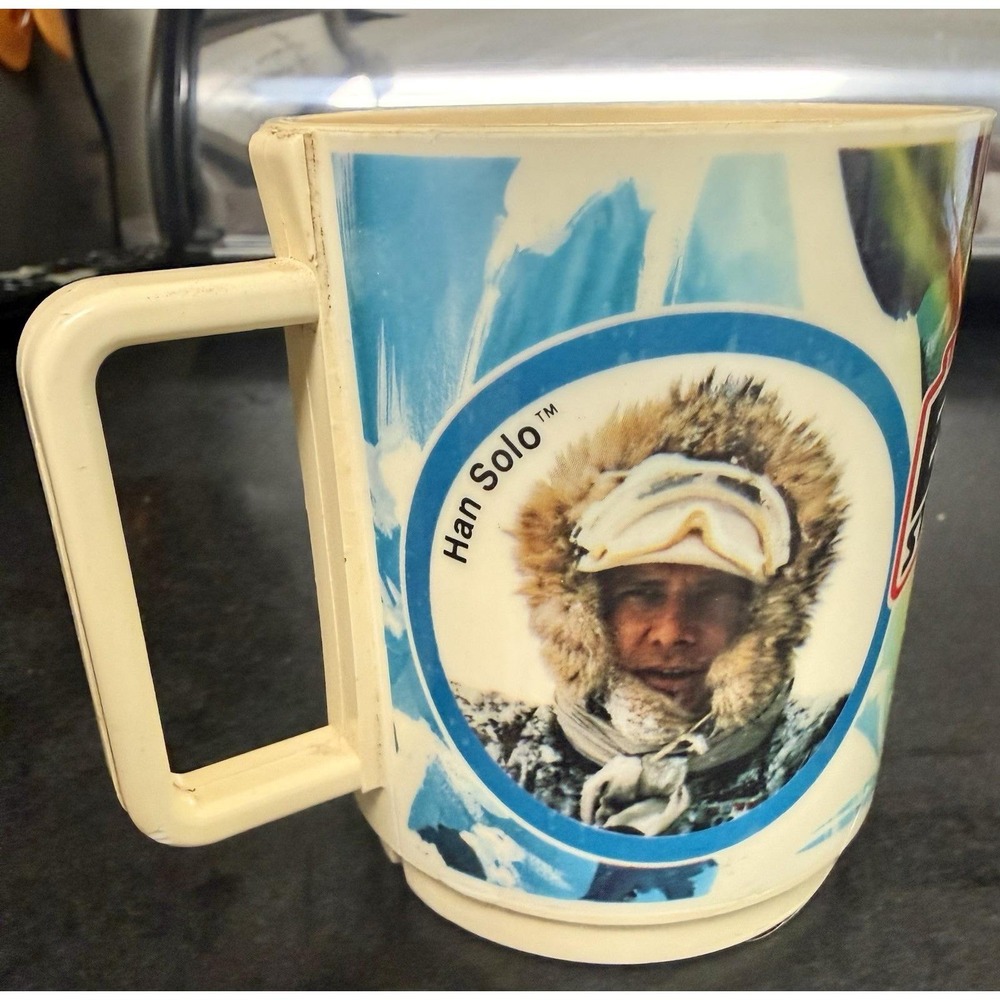 VIntage Empire Strikes Back 3.5" Plastic Deka Cup 1980's **Read